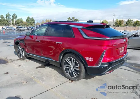 2024 Cadillac Lyriq Luxury W/1Sd z USA, uszkodzony, nr VIN 1GYKPRRL5RZ124306